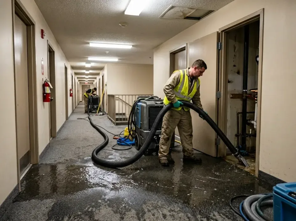 multi-unit-apartment-hallway-f-005 — frequently asked questions, Emergency Burst Pipe Water Extraction & Removal in Acton, CA